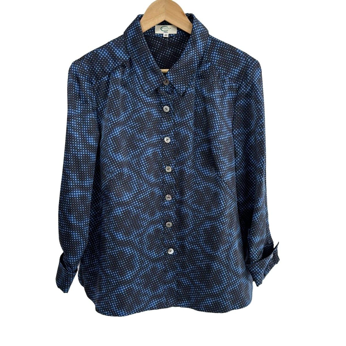 カルヴェン　ブラウス CARVEN(カルヴェン) 長袖シャツブラウス サイズ46 XL レディース