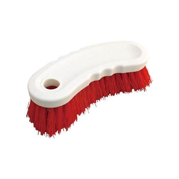 （まとめ）カウゼル ハンディブラシ赤 HB-R 1個〔×5セット〕