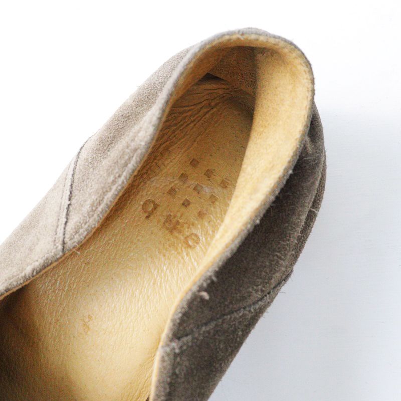 que shoes plain M ベージュ プレーントゥシューズ(ドレスシューズ