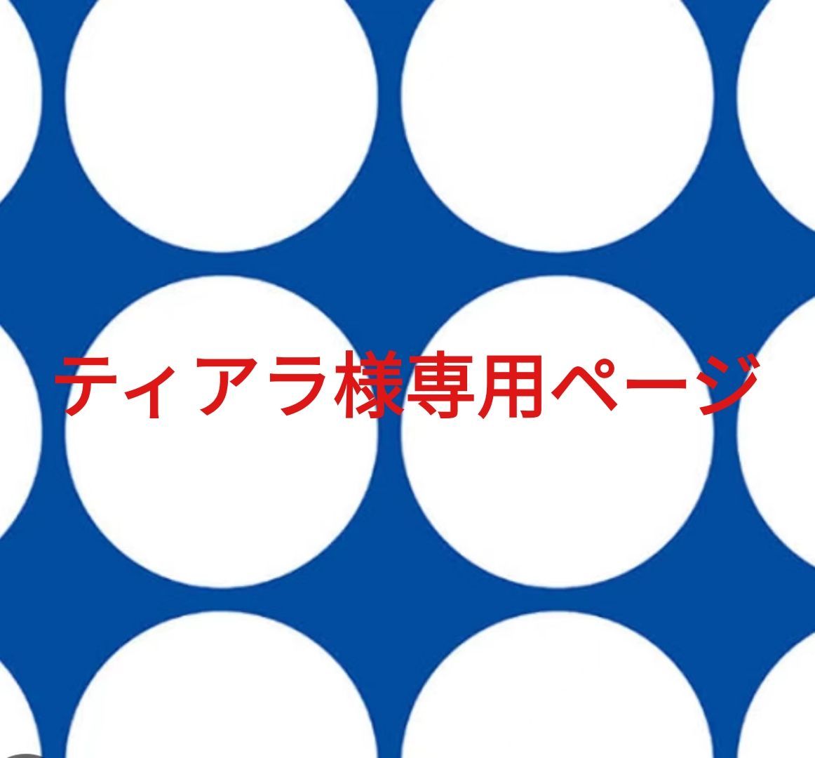 ティアラ様専用ページです。