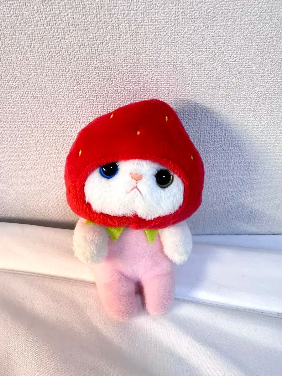 レア 販売中 レトロ チュウ・チュー・キャット イチゴ オッド・アイ 猫 人形