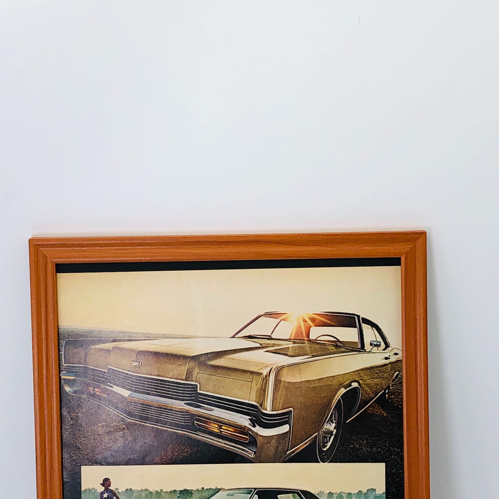 ビンテージ 広告 ポスター フレーム付 【当時物】 『 フォード リンカーンマーキュリー 』 50's・60's・70's オリジナル アメリカ 輸入  雑貨 ヴィンテージ 雑誌 アドバタイジング レトロ ( AZ1015 ) - メルカリ