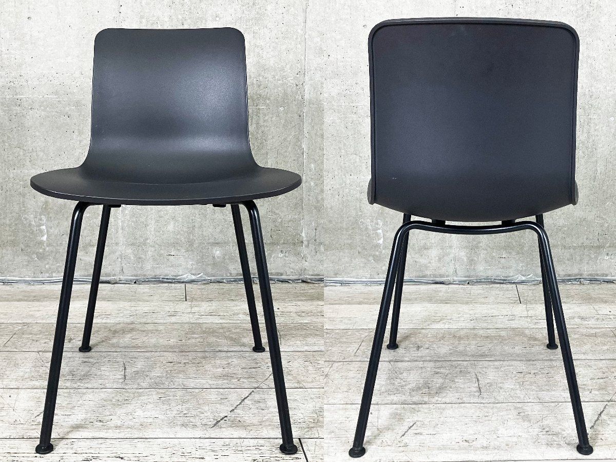 vitra ヴィトラ HAL Tube ハルチューブ ブラック ジャスパーモリソン ダイニングチェア WWW_SUPERTOOLSSHOP_NL