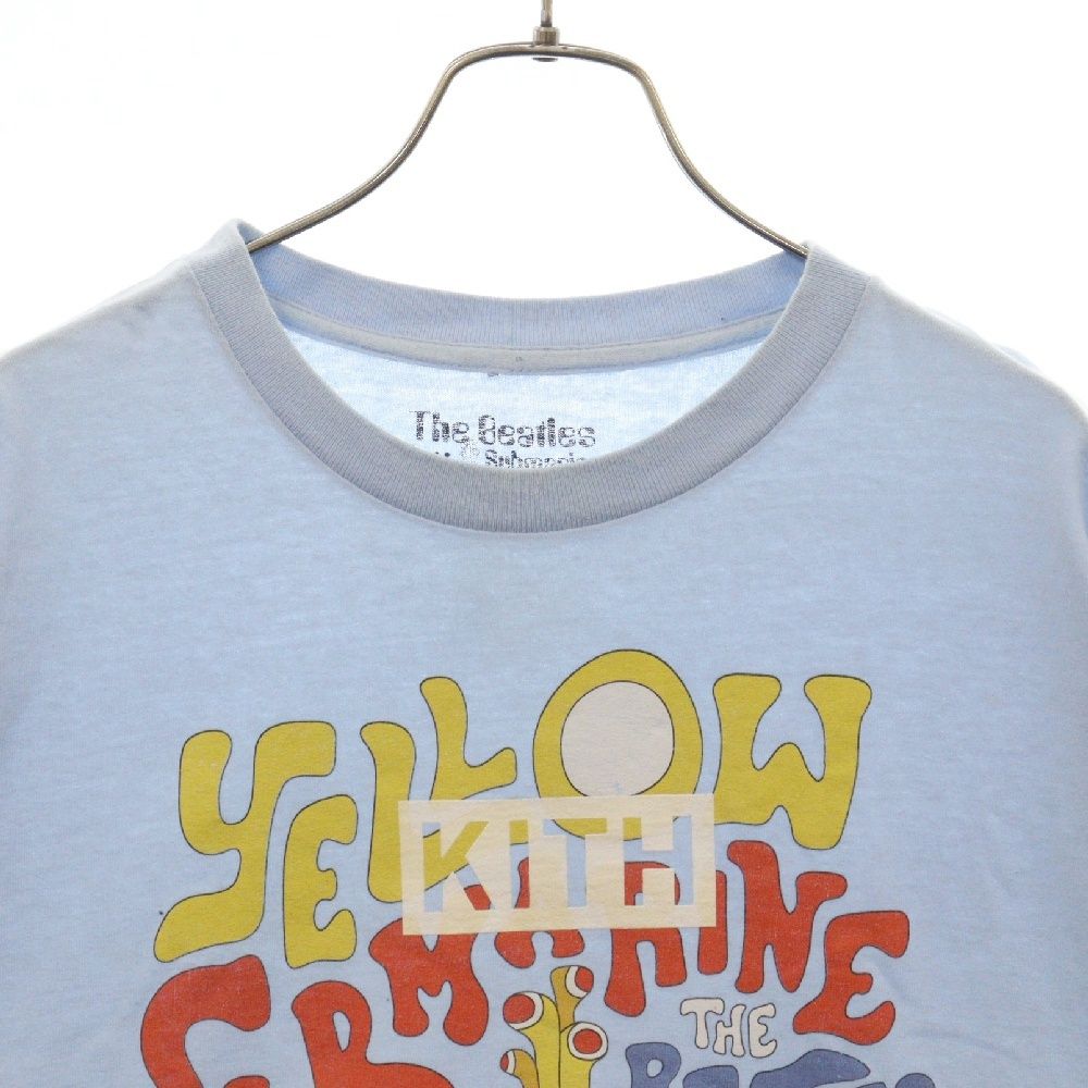ビートルズ Tシャツ 「イエロー・サブマリン - 紺」 BEATLES