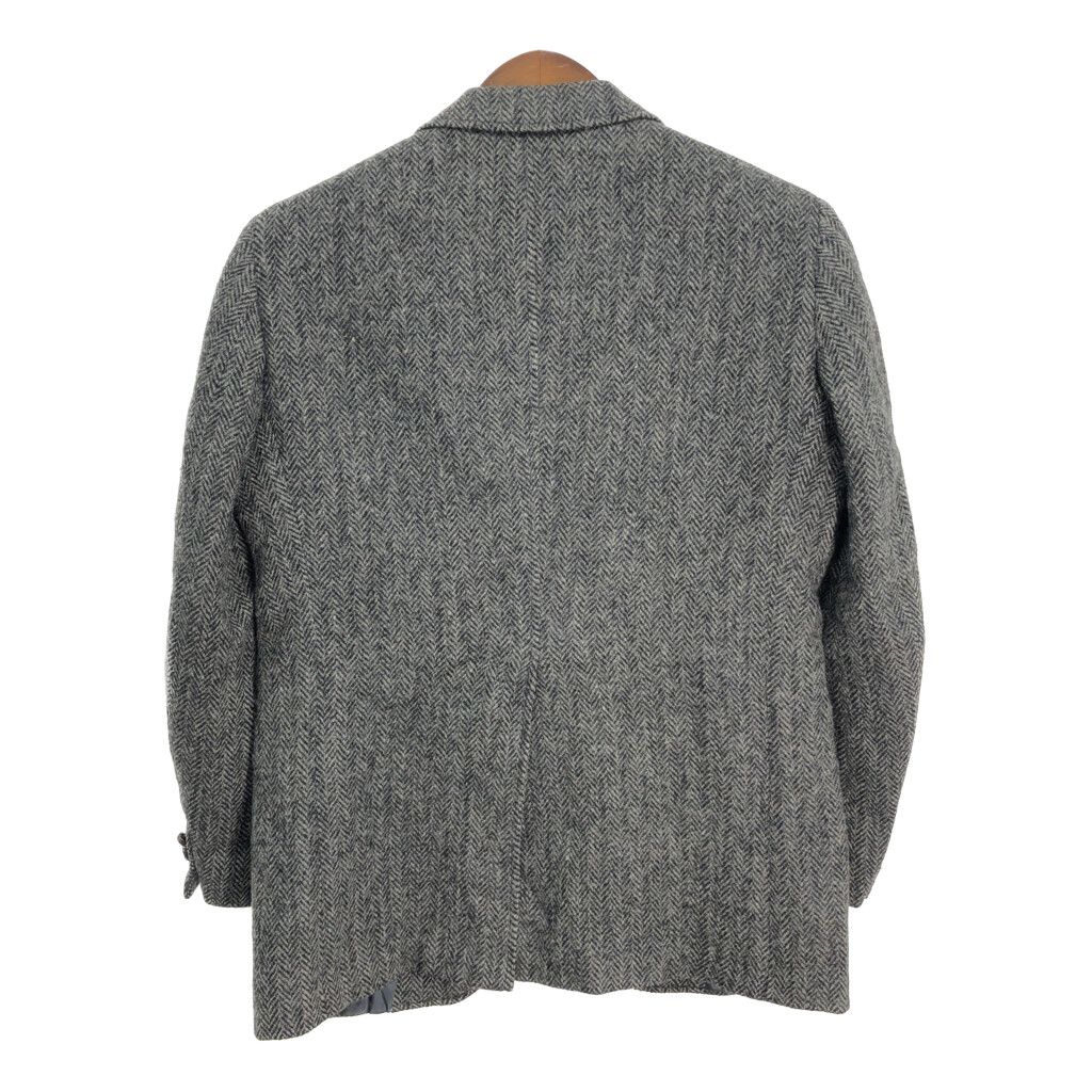 古着】【USA製】ハリスツイード シリアルナンバー 2B ヘリンボーン