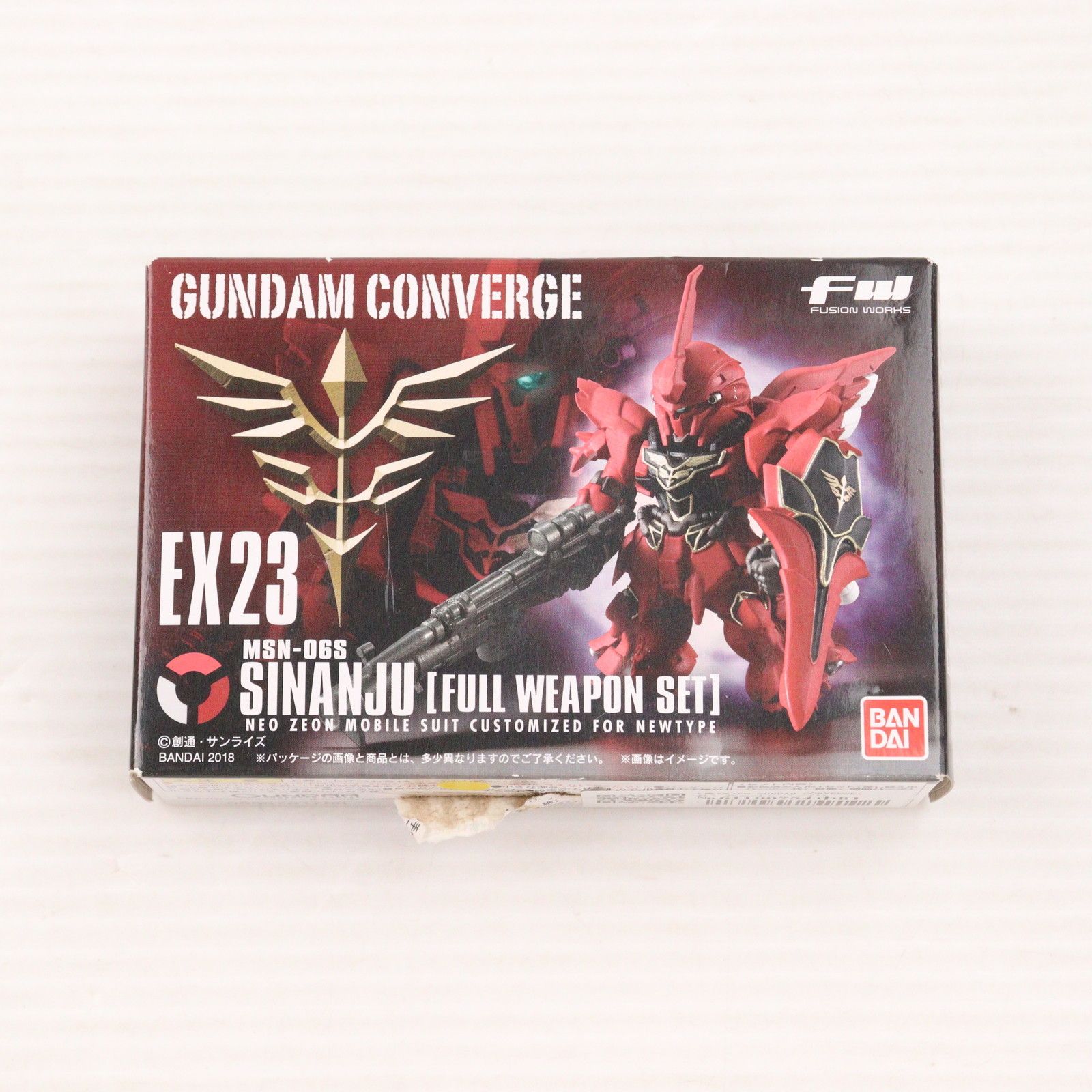 驚きの破格値，豊富な (食玩) FW GUNDAM CONVERGE(ガンダムコンバージ) EX23 シナンジュ FULL WEAPON SET 機動戦士ガンダムUC(ユニコーン) フィギュア バンダイ その他