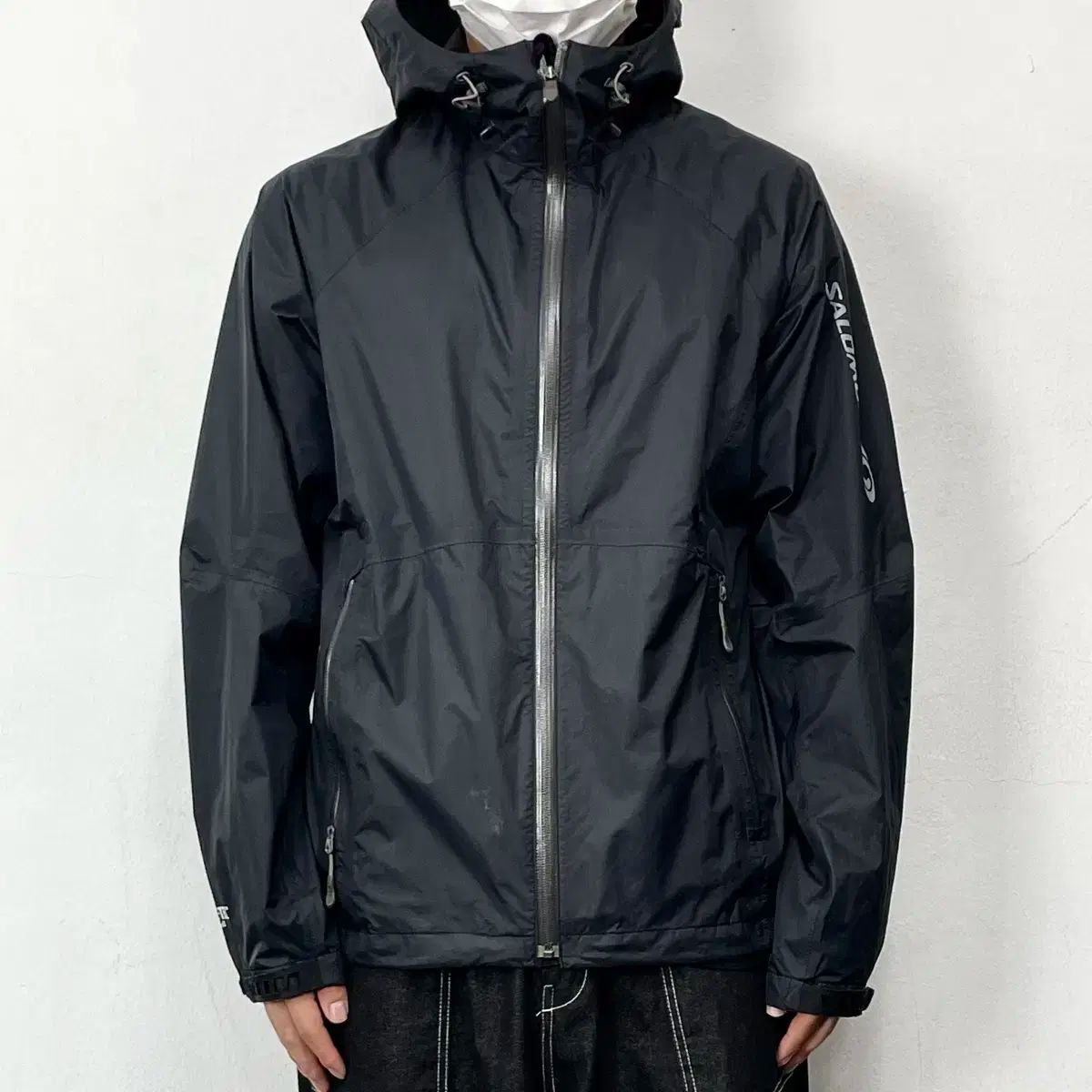 【雷市場（ポンジャン）商品韓国直送】 SALOMON(サロモン) ゴアテックス テープコア テック フード ウインドブレーカー ジャケット