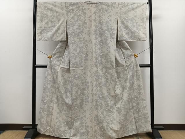 平和屋着物□上質な紬 草花文 正絹 逸品 CAAR6352kb - メルカリ 