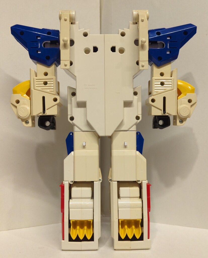 【中古良品】　トミー　無敵変形　バクリュウオー　絶対無敵　ライジンオーシリーズ トミー 復刻版/絶対無敵ライジンオー 無敵変形バクリュウオー
