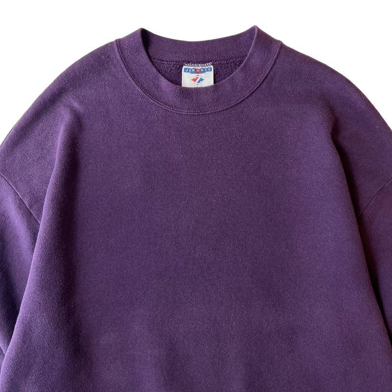 スピード対応 全国送料無料 90's “JERZEES” Plain Pullover 紫