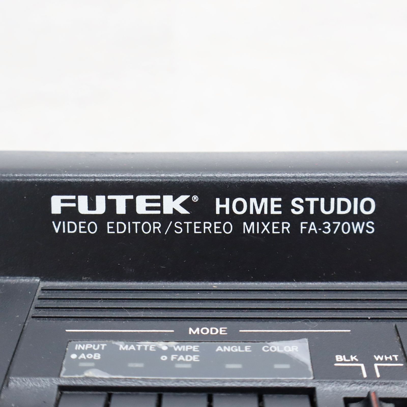 FUTEK ビデオエディター FA-370W ステレオミキサー △現状販売 ｜ビデオエディター ステレオミキサー｜FUTEK VIDEONICS FA