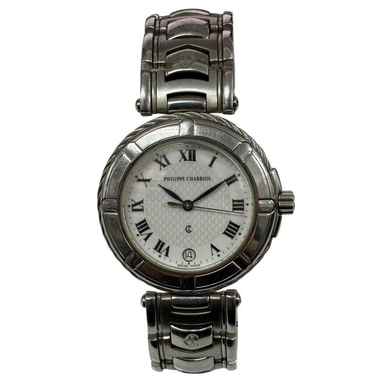 フィリップシャリオール COLVMBVS レディース 電池交換済 稼働品