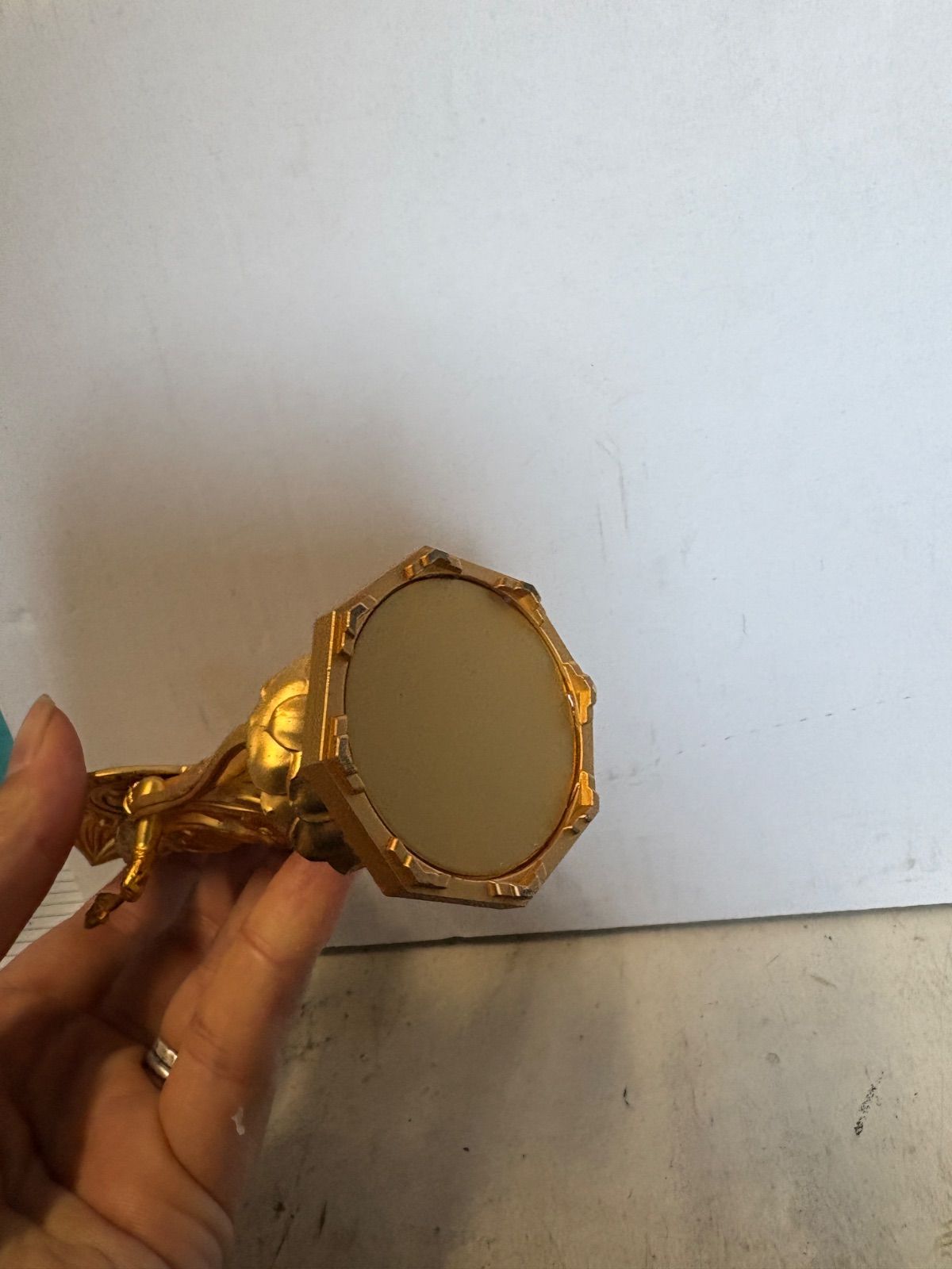純金メッキ 高さ15㎝