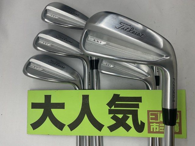 【中古】アイアンセット タイトリスト 【大人気】T100 2023　アイアン　6本/DG(JP) /S200/34[3891]神戸長田