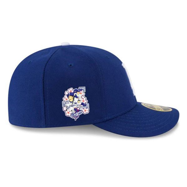 【新品未使用】ロサンゼルス・ドジャース MLB スクリプト サイド59FIFTY Amazon | 日本未発売 ニューエラ ロサンゼルス・ドジャース 40