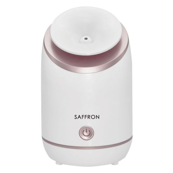 HIRO SAFFRON フェイススチーマー ホワイト 50ml アロマ機能付き 保湿