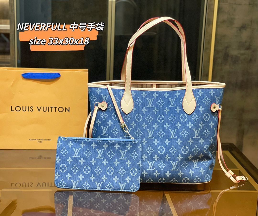 最終値下げ　【希少品】Louis Vuitton デニム バッグ 保存袋付き 最終値下げ【希少品】Louis Vuitton デニム バッグ 保存袋付き