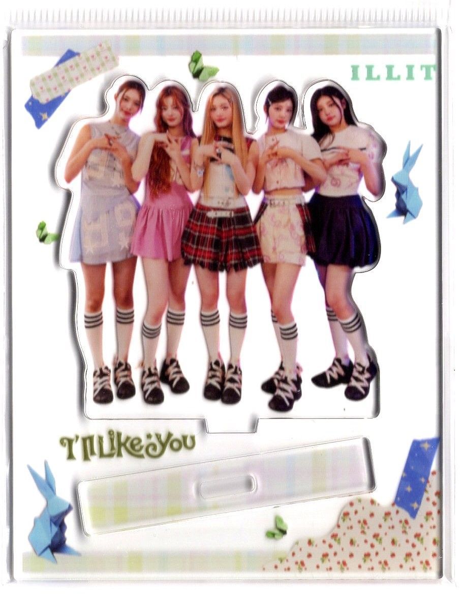 韓国限定 ILLIT Weverse Shop アクリルスタンド モカ Amazon.co.jp: 韓国限定 韓国ポップアップストア weverse ILLIT
