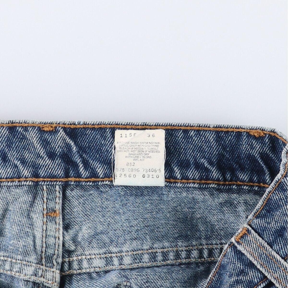 テーパードデニムパンツ メンズw32相当