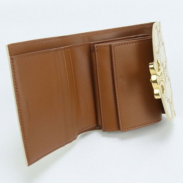 セリーヌ 二折財布 レディース 10D78 2CQH トリオンフキャンバス  