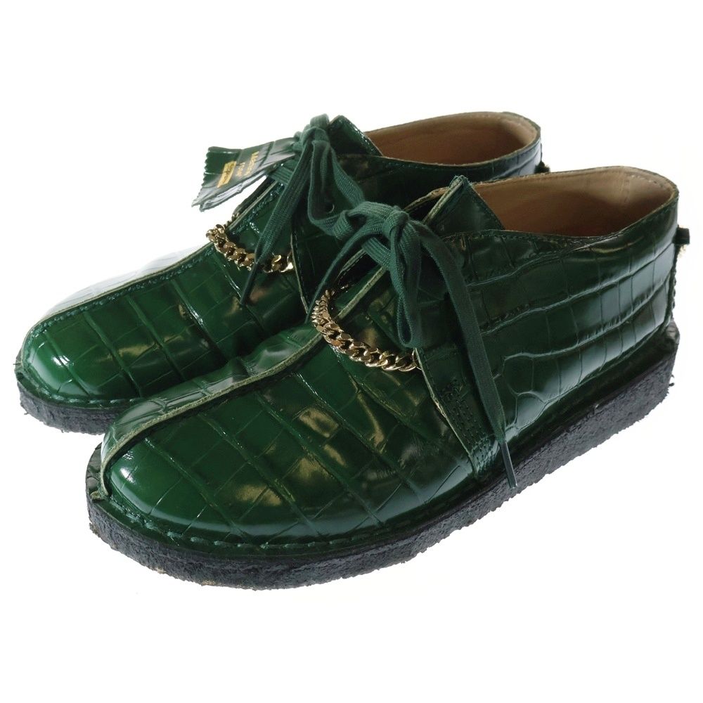 SUPREME シュプリーム 24AW ×Martine Rose ×Clarks Desert Trek マーティンローズ クラークス デザート トレック レザー シューズ グリーン