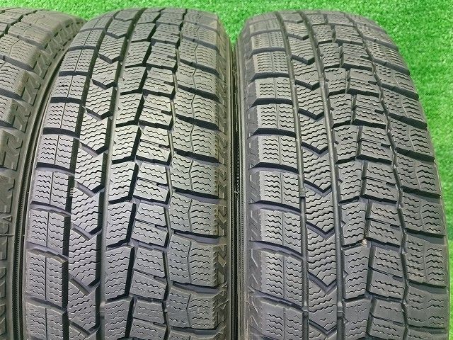 DUNLOP スタッドレス ダンロップ ウィンターマックスWM02 165 65R14 4本 7ミリ 2本2021年