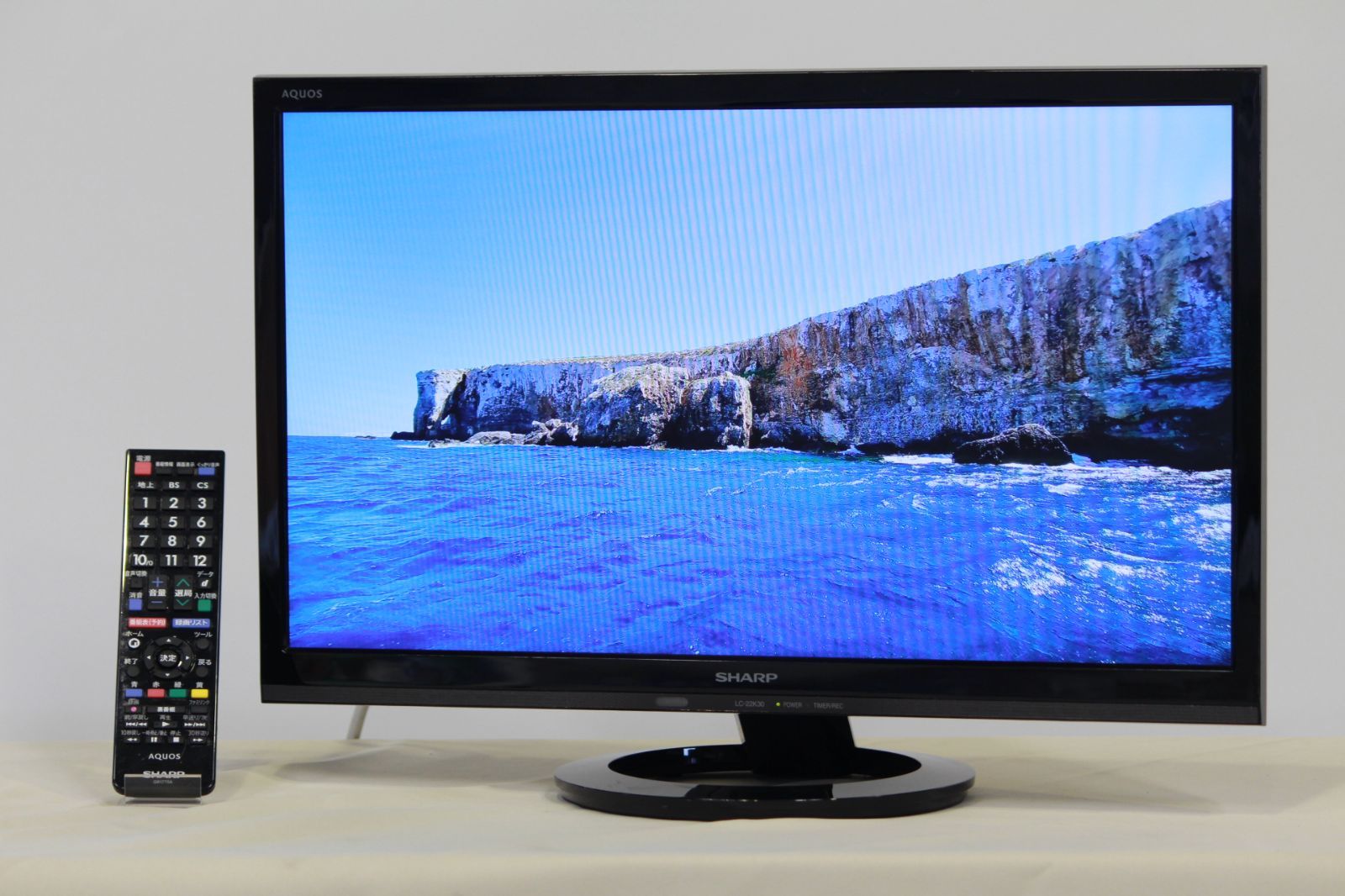 中古】液晶テレビ 22インチ シャープ AQUOS LC-22K30 フルHD （№TSH-22