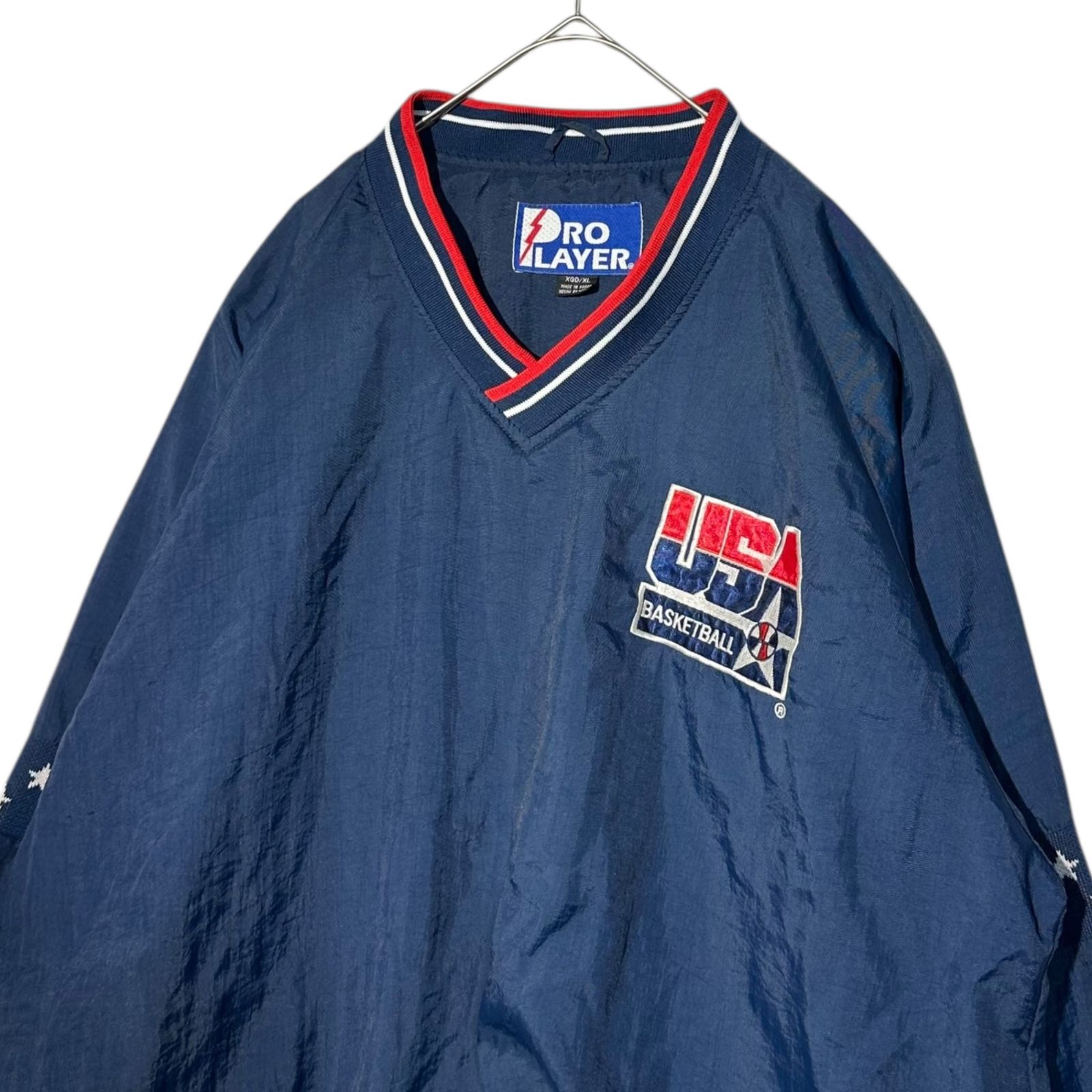 PRO PLAYER(プロプレイヤー) 90's ”NBA USA DREAM TEAM” V-neck nylon