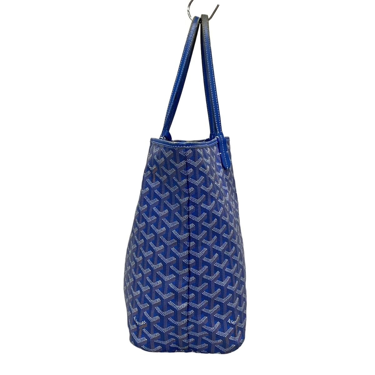 GOYARD(ゴヤール) トートバッグ サンルイPM ブルー レザー