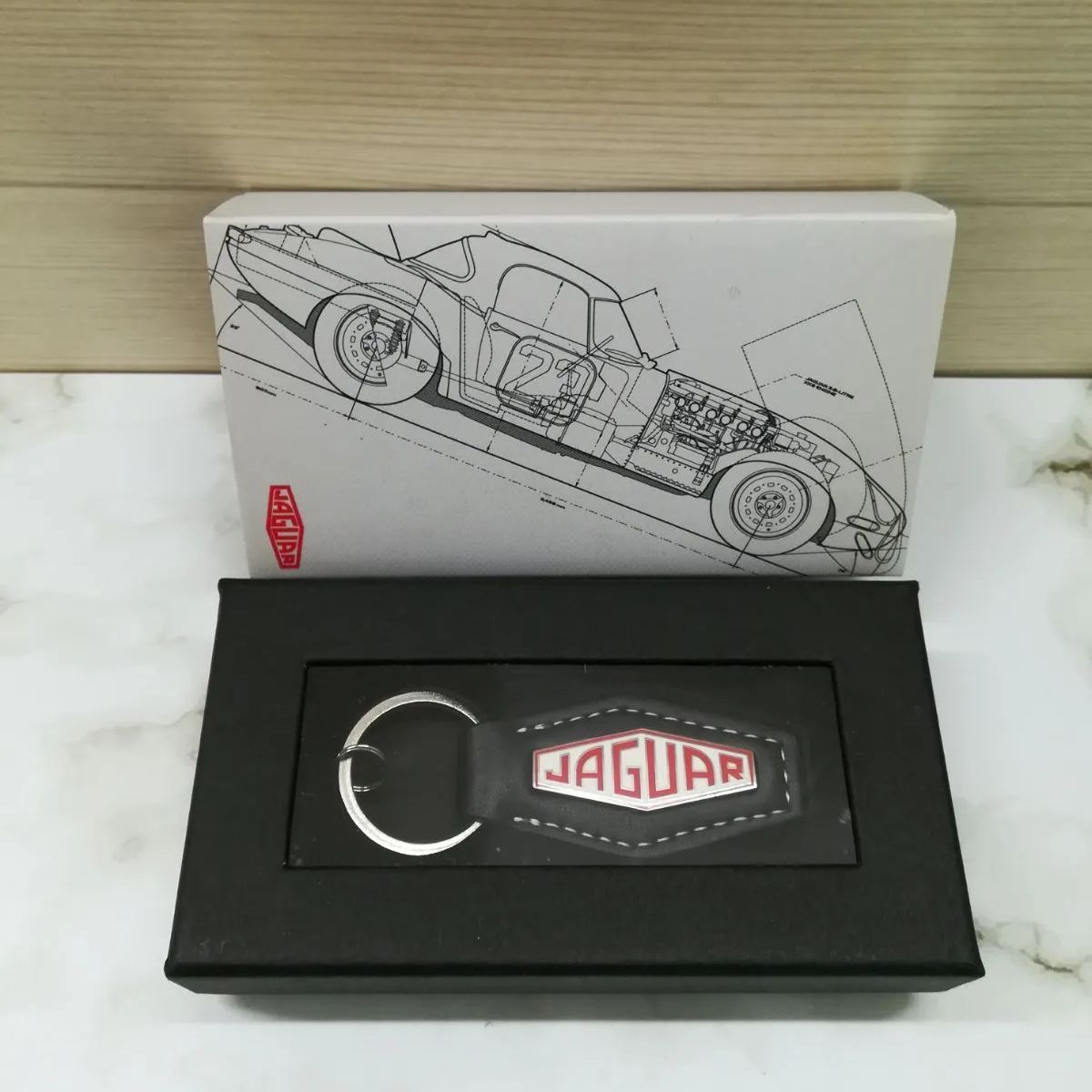 ジャガー JAGUAR キーリング・キーホルダー HERITAGE LOZENGE KEYRING