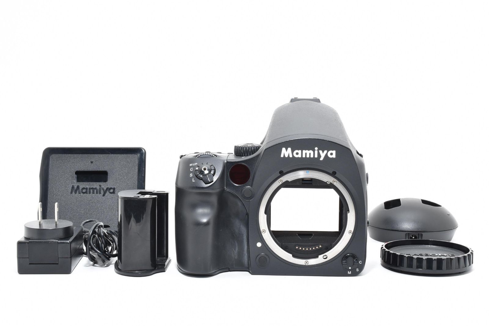 マミヤ Mamiya 645DF ボディ 別売予備バッテリー 別売チャージャー付 完動品 48P99A510076