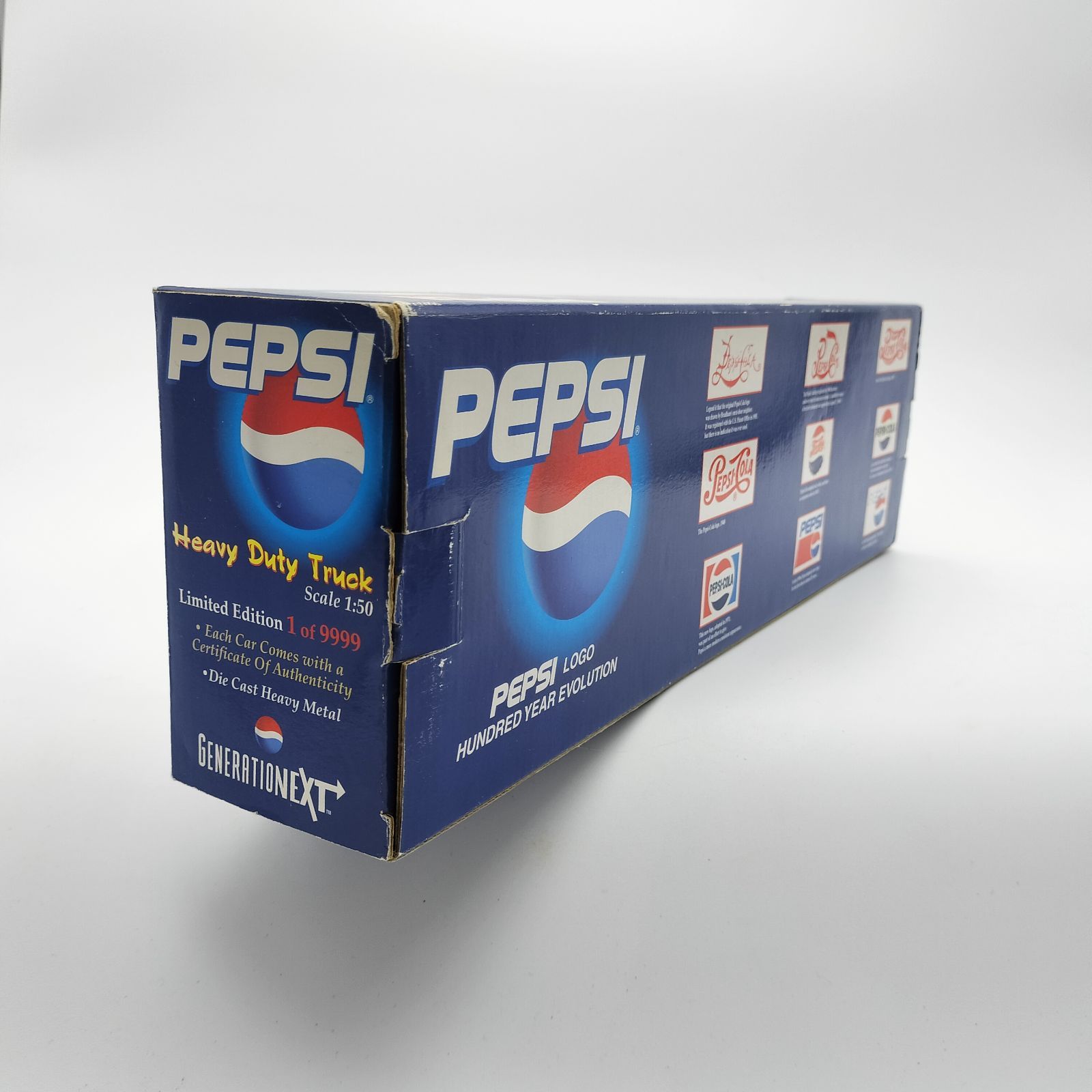 未使用】ペプシ PEPSI トレーラー ダイキャスト製 43cm ミニカー 1/50