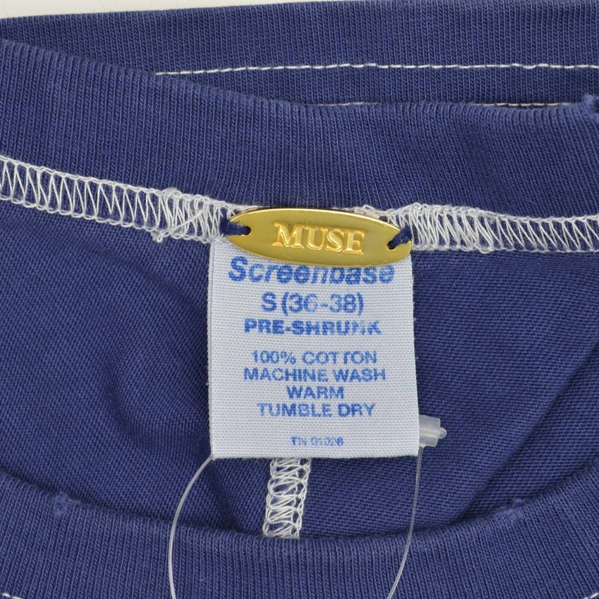 トップス MUSE de Deuxieme Classe Foot Ball T S【MUSE de DEUXIEME CLASSE / ミューズデドゥーズィエムクラス