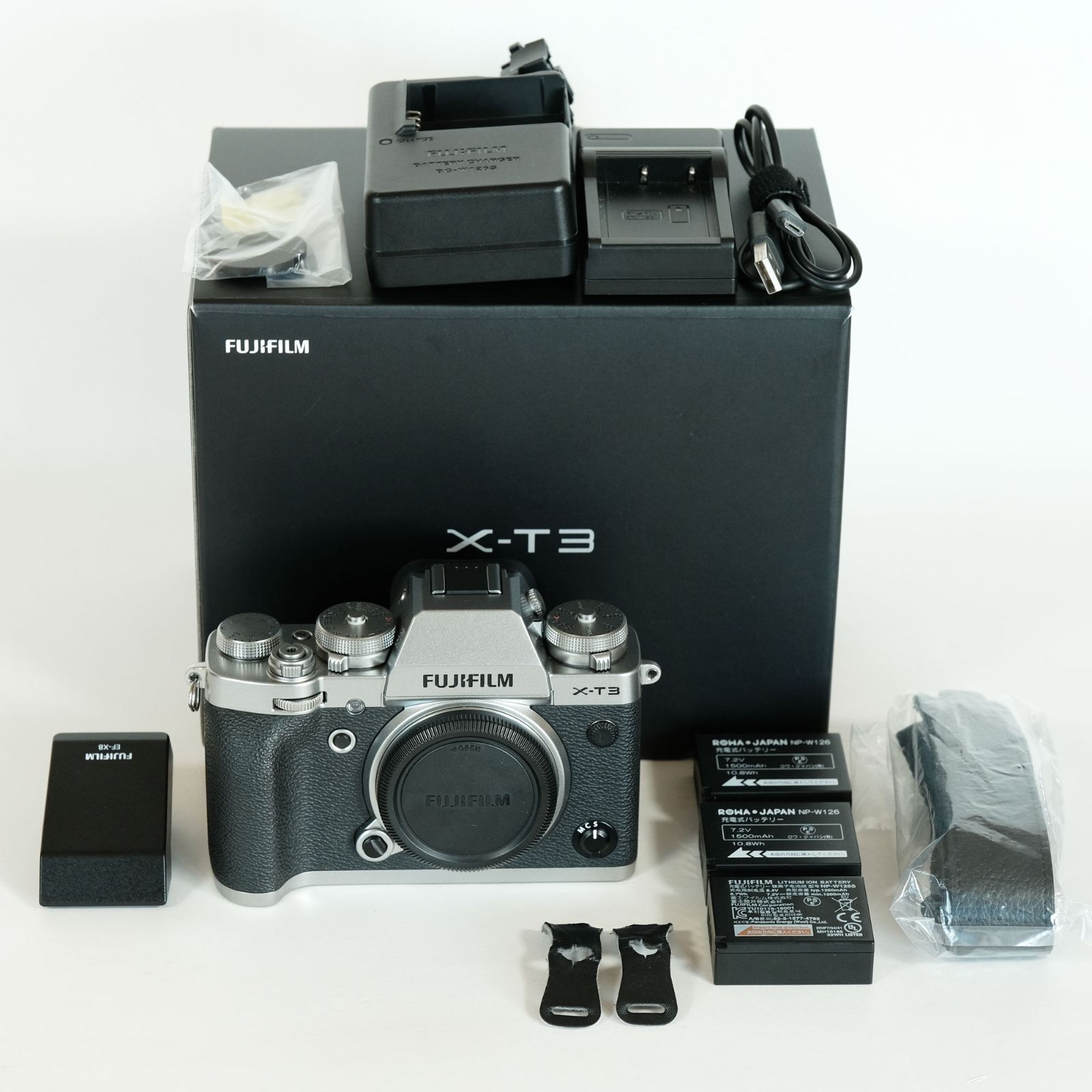 FUJIFILM X-T3 シルバー センサー清掃済み品 FUJIFILM X-T3 シルバー センサー清掃済み品