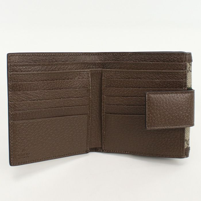 GUCCI グッチ 二つ折り ウォレット オフィディア 523173 二折財布 GG  