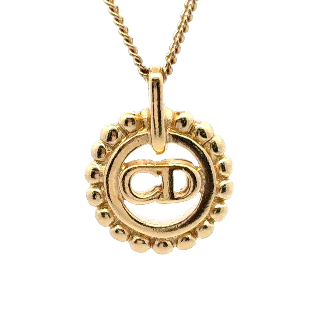 Christian Dior(クリスチャンディオール)ネックレス 25稲/A017355-1/XX3000/X104-9/ Christian Dior クリスチャン