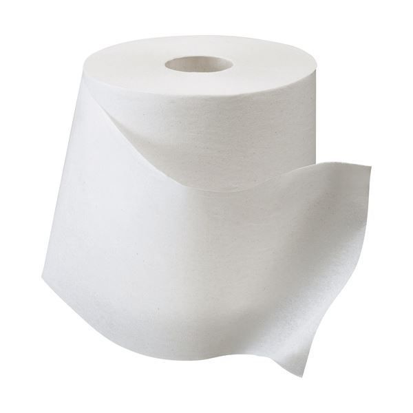 大王製紙 エルヴェールトイレットティシュー シングル 芯なし 200 m 無香料 48ロール 6ロール