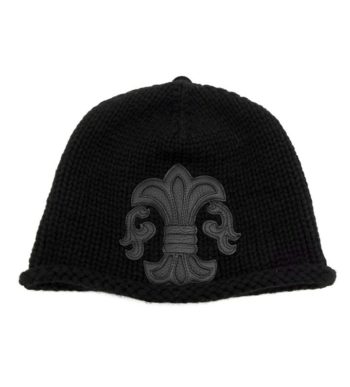 クロムハーツ CHROME HEARTS 【 BEANIE CASH 】 BSフレア パッチ カシミヤ ビーニー　s4037