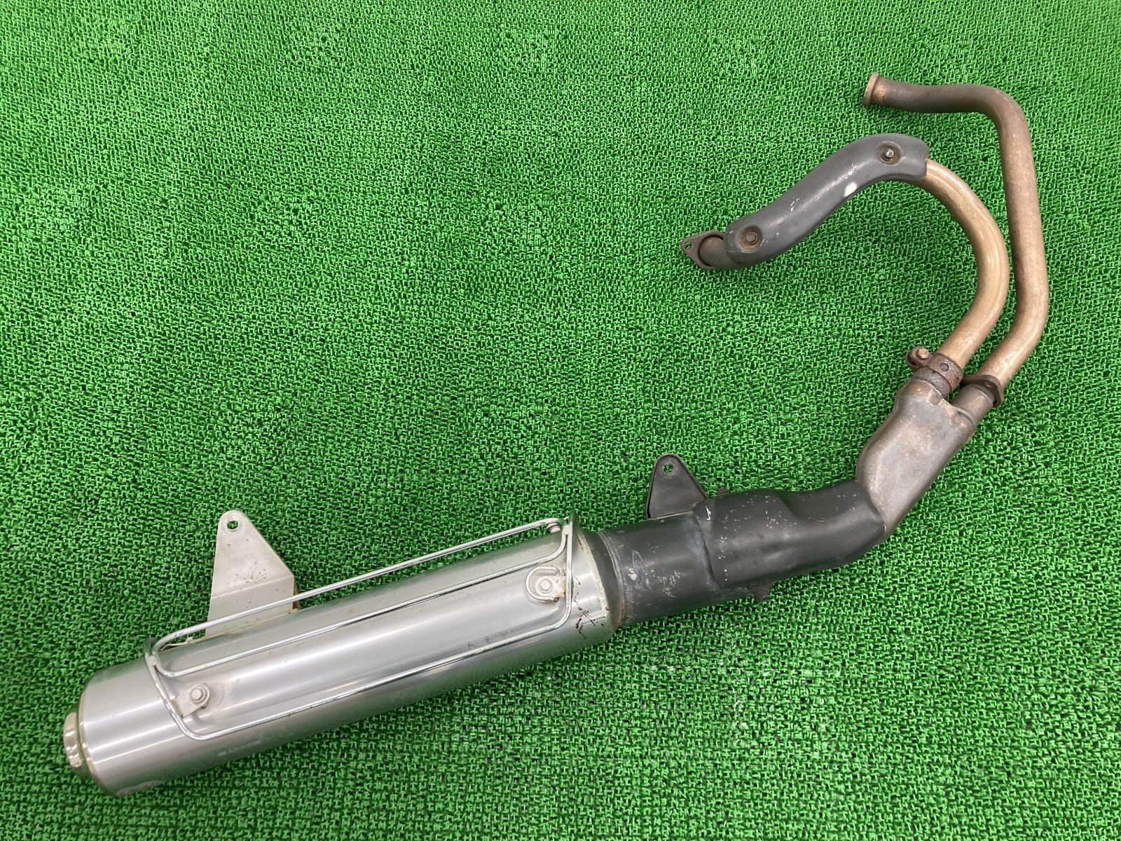 アフリカツイン マフラー MY1 K1 ホンダ 純正  バイク 部品 1993年式外し RD07-1100*** XRV750 コケキズ無し フルエキ 車検 Genuine