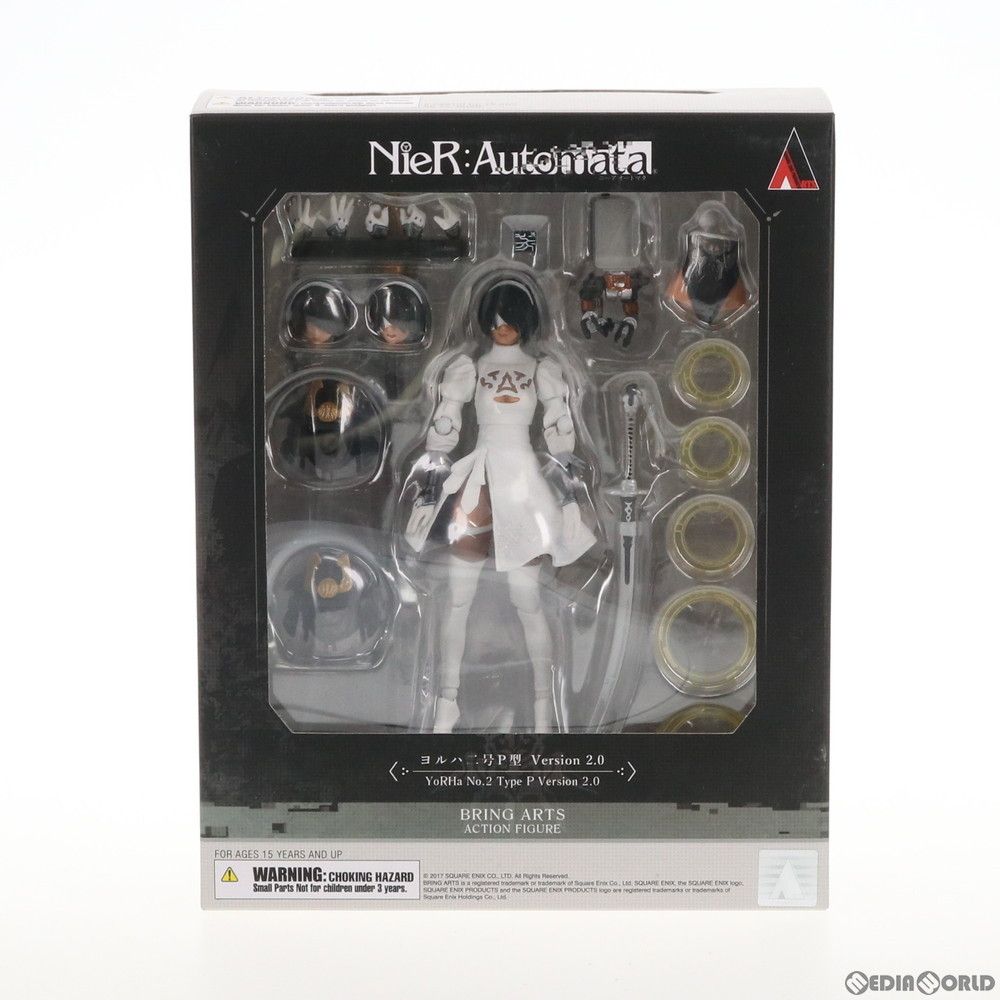 SQUARE ENIX - 新品未開封ニーアオートマタ ヨルハ二号Ｐ型Ver2.0 ブリングアーツフィギュア オフィシャルショップ限定 BRING ARTS(ブリングアーツ) ヨルハ