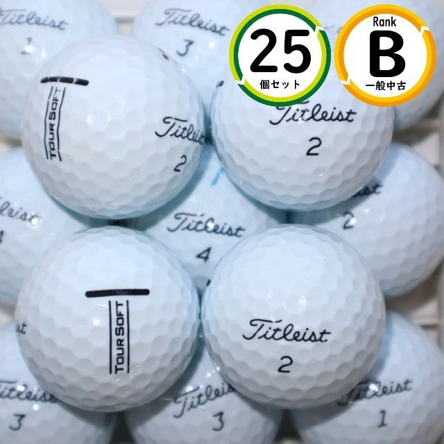 25個 2022年モデル タイトリスト ツアーソフト Bランク TITLEIST