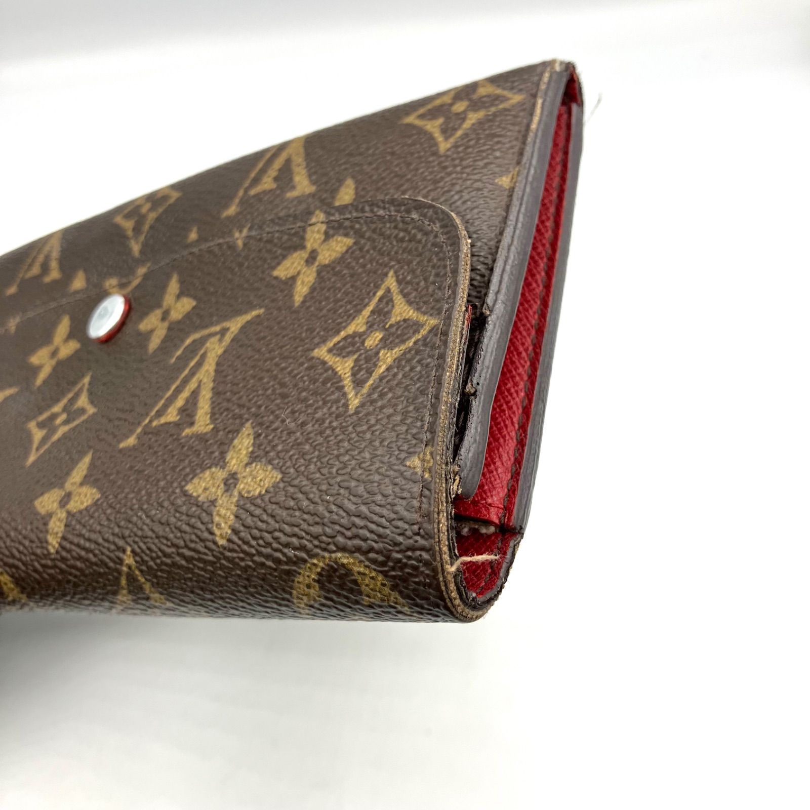 ルイヴィトン モノグラム ポルトフォイユ エミリー ルージュ 長財布 A169 ルイヴィトンポルトフォイユ エミリー 旧型 14145 ルージュ ユニ