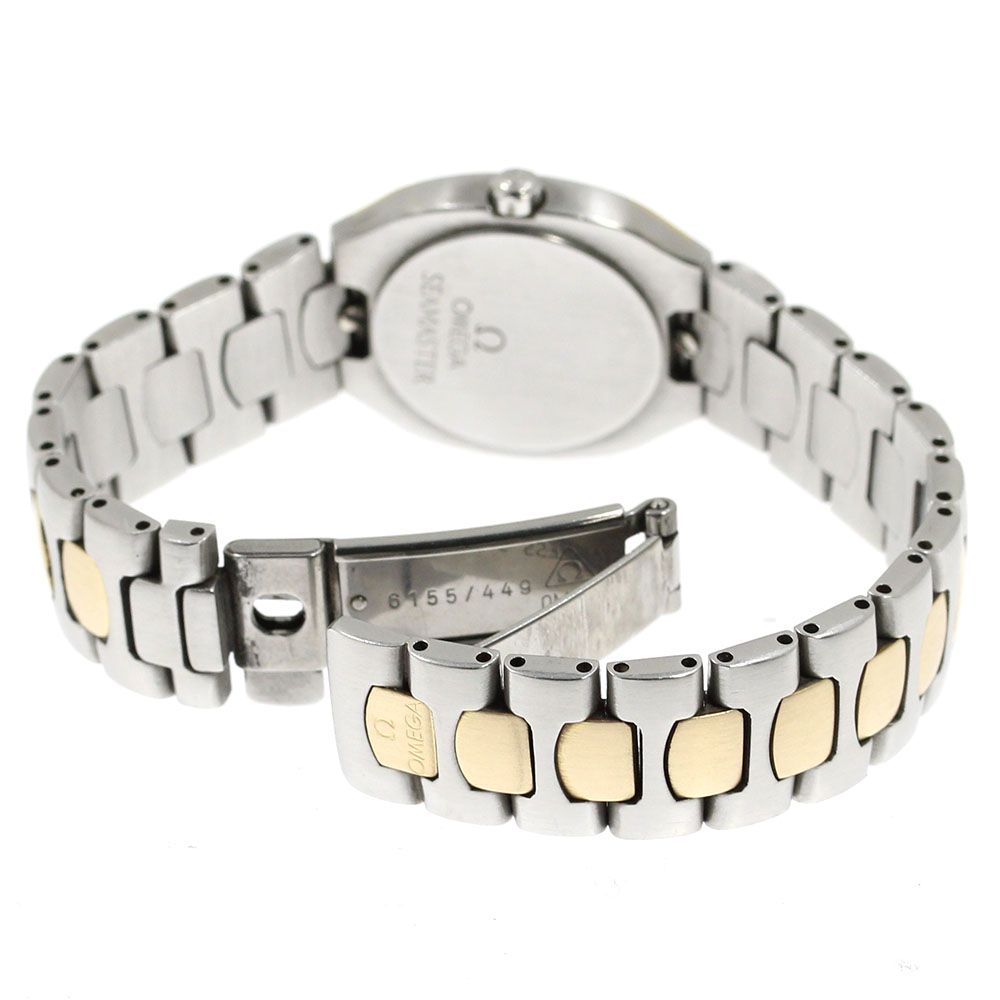 オメガ OMEGA シーマスター ポラリス クォーツ レディース 保証書付き_