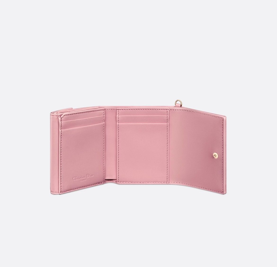 新品 Christian Dior ディオール LADY DIOR ロータスウォレット