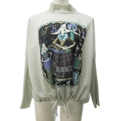 トクコ*TOKUKO 1er VOL　プリントカットソー　9号 TOKUKO 1er Vol トクコプルミエヴォル Tシャツ 民族 プリント - メルカリ