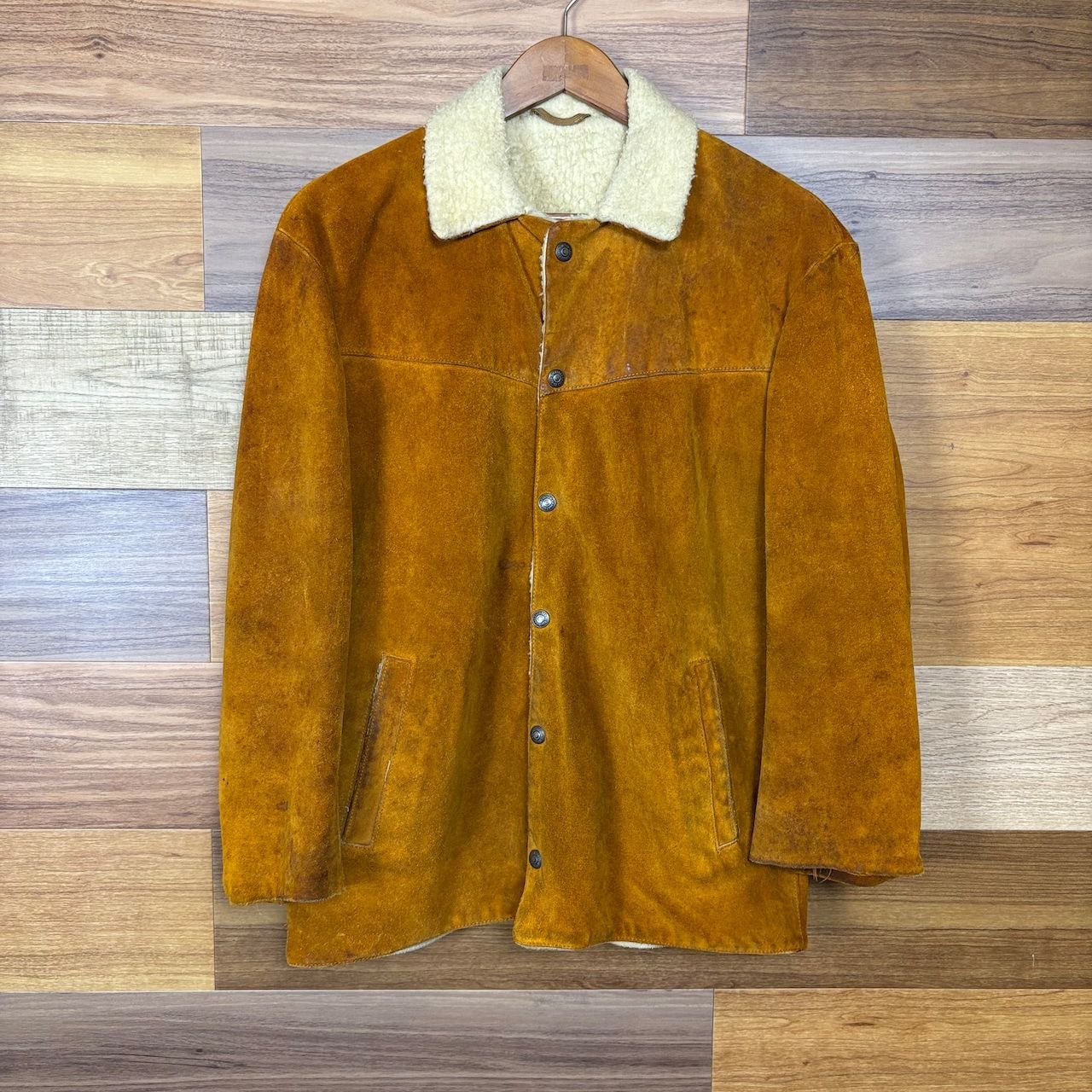 【70s】levisリーバイス スウェードレザーボアジャケット ランチジャケット 70s】levisリーバイス スウェードレザーボアジャケット ランチジャケット