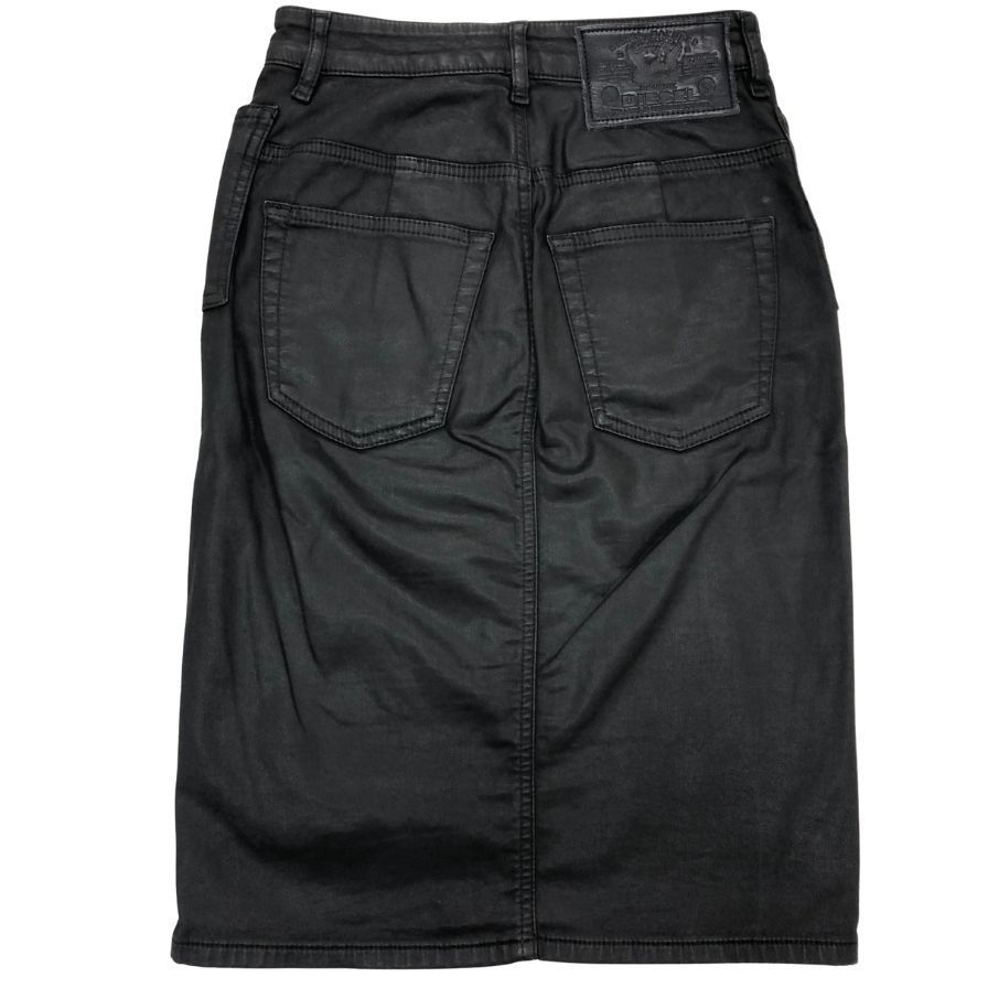 DIESEL ブラックタイトスカート ディーゼル タイトスカート ブラック レディース サイズ23【AFB4