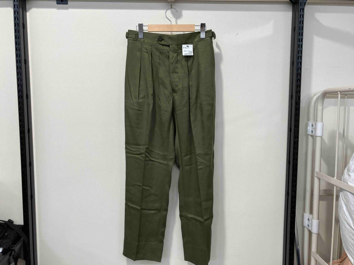 NEAT ニート 2タックパンツ スラックス セルロース サイズ42 カーキ khaki メンズ ボトム ボトムス パンツ デザイナーズ - メルカリ