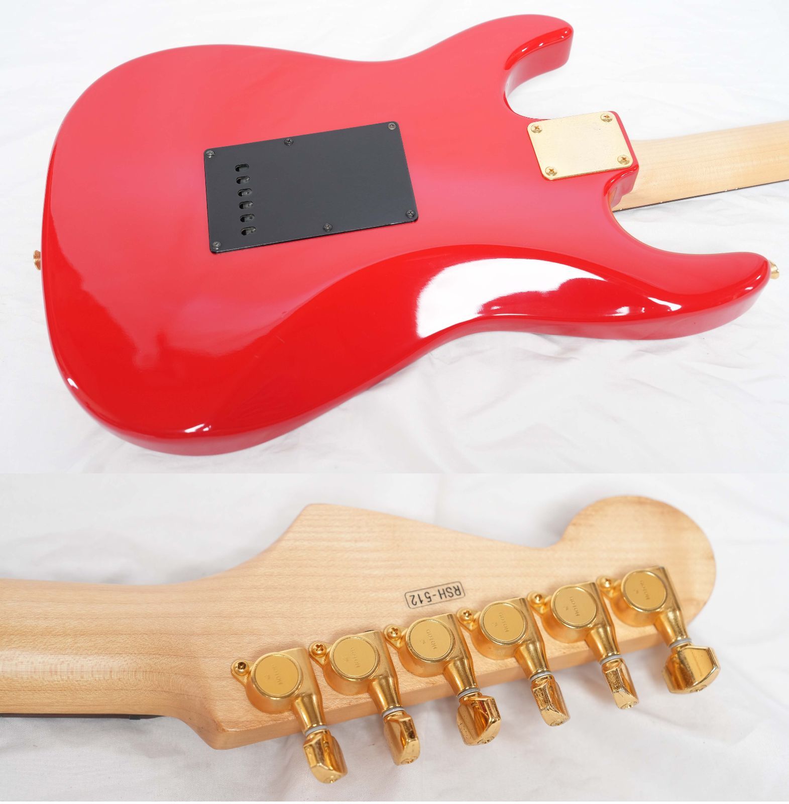 H*a様 FERNANDES エレキギター レッド FERNANDES レッド エレキギター、レフティ 楽器・機材