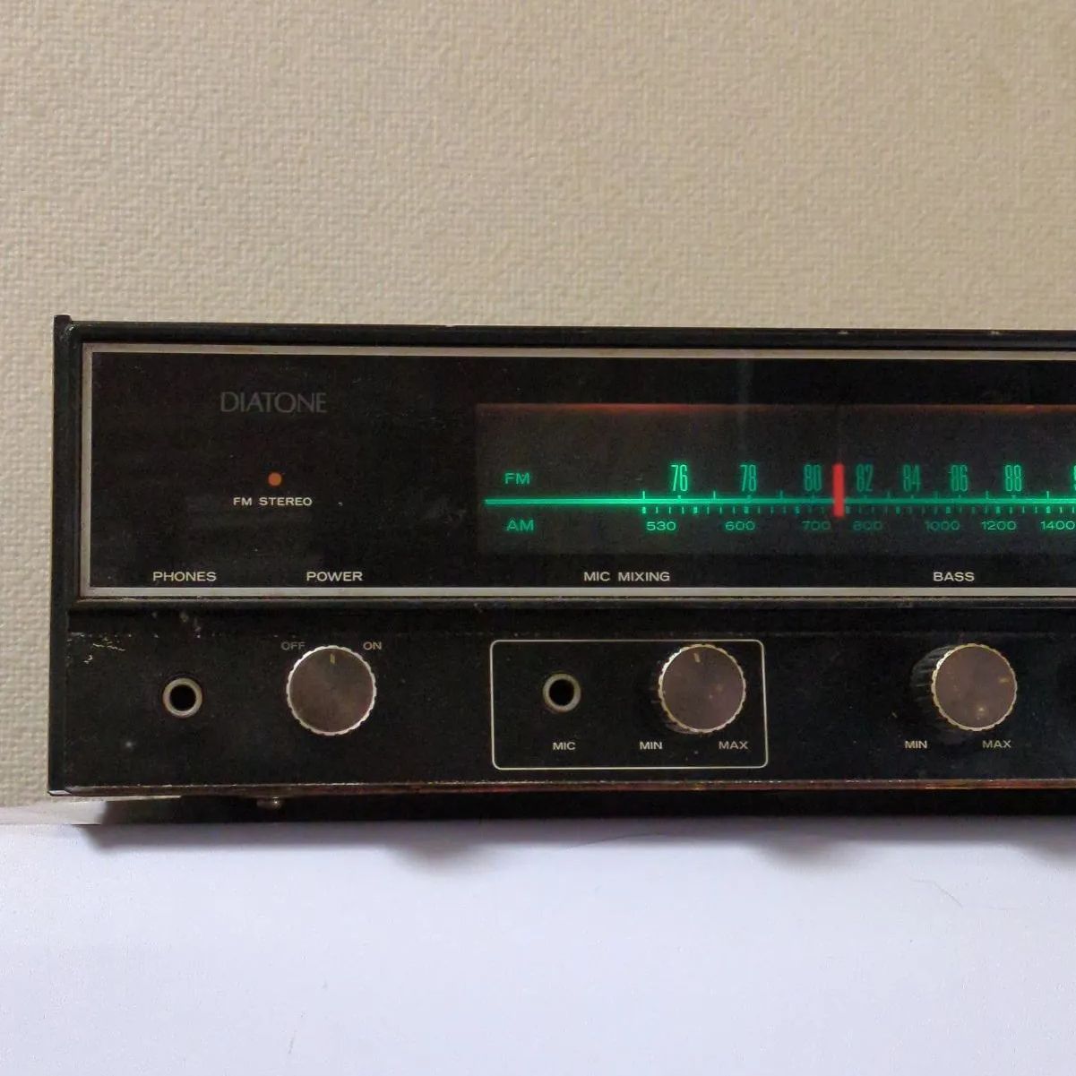 DIATONE AM FM STEREO RECEIVER SY-27 - アンプ